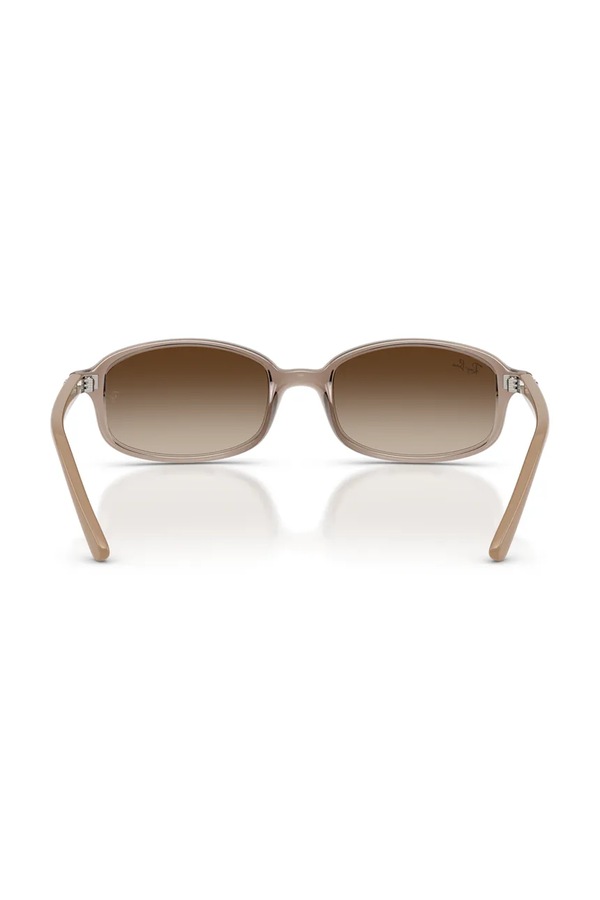 Сонцезахисні окуляри дитячі Ray-Ban колір коричневий фото 4