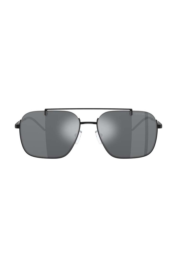 Сонцезахисні окуляри Emporio Armani колір чорний фото 2