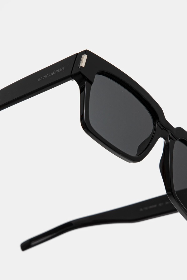 Сонцезахисні окуляри Saint Laurent колір чорний фото 3