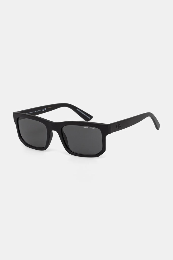 Солнцезащитные очки Armani Exchange цвет черный