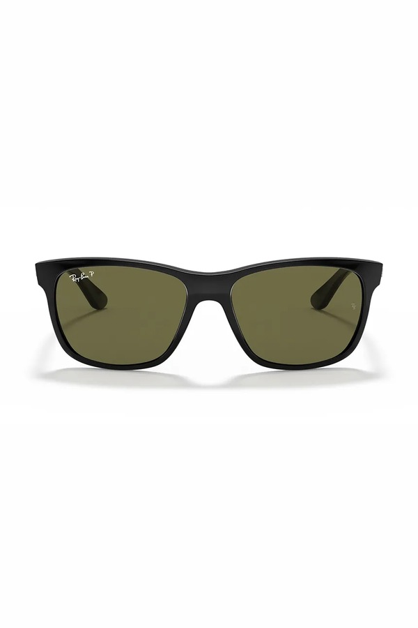 Квадратні сонцезахисні окуляри чоловічі Ray-Ban колір чорний фото 2