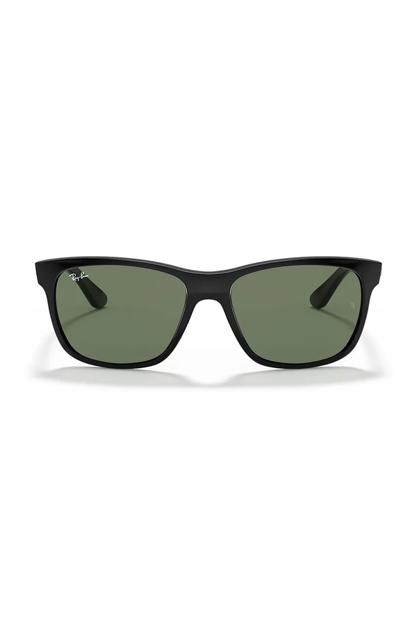 Квадратні сонцезахисні окуляри чоловічі Ray-Ban колір чорний фото 3