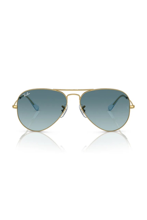 Сонцезахисні окуляри Ray-Ban AVIATOR LARGE METAL колір золотий фото 4