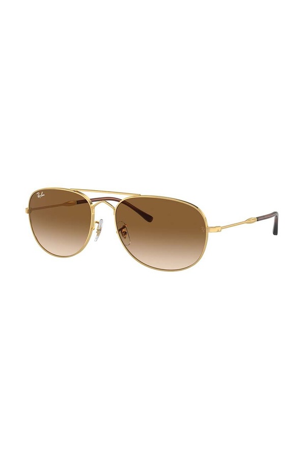 Сонцезахисні окуляри Ray-Ban колір золотий