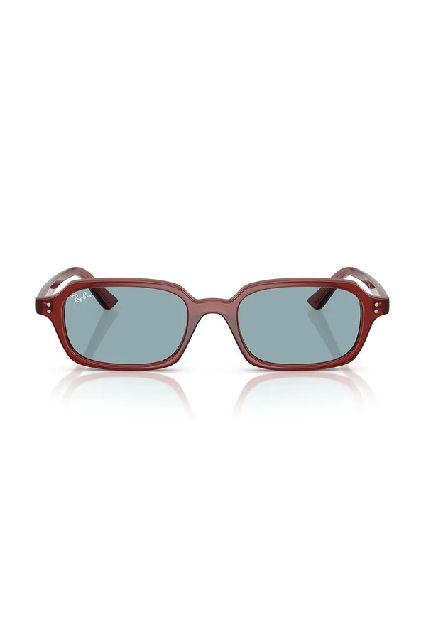 Сонцезахисні окуляри Ray-Ban колір бордовий