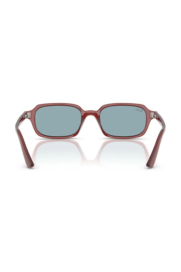 Сонцезахисні окуляри Ray-Ban колір бордовий фото 3