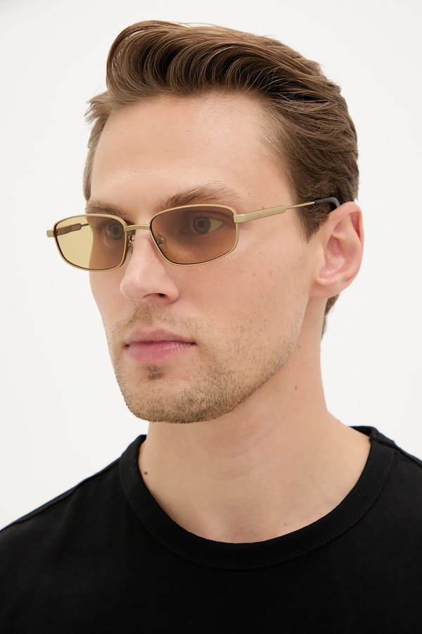 Сонцезахисні окуляри Jacquemus SERA колір золотий