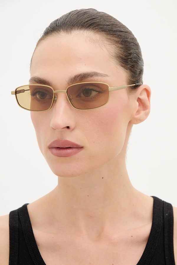 Сонцезахисні окуляри Jacquemus SERA колір золотий фото 2