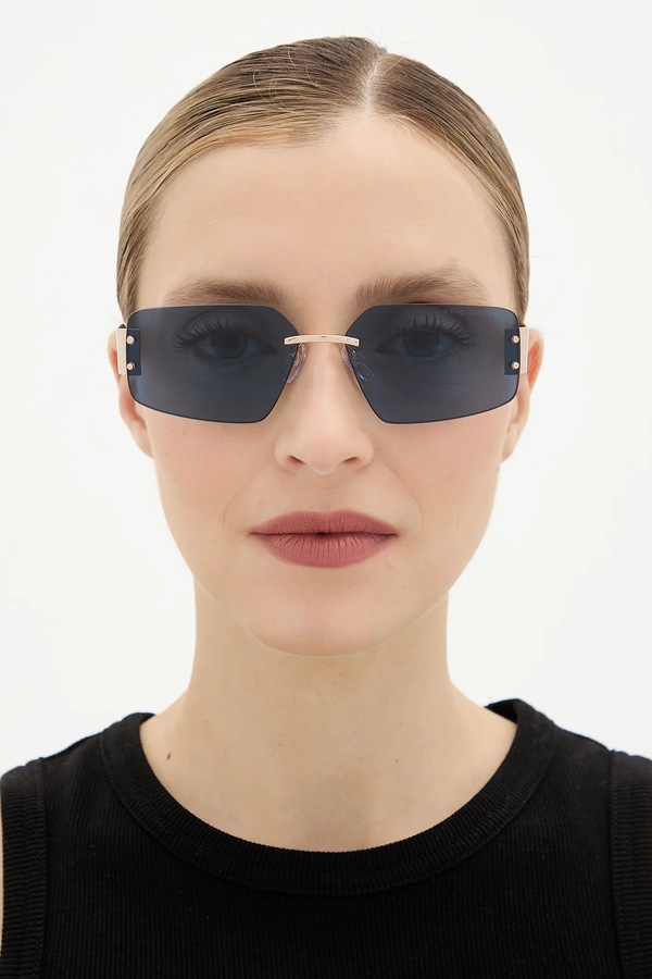 Солнцезащитные очки MARC JACOBS цвет золотой фото 2
