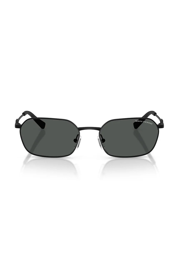 Сонцезахисні окуляри Armani Exchange колір чорний фото 3