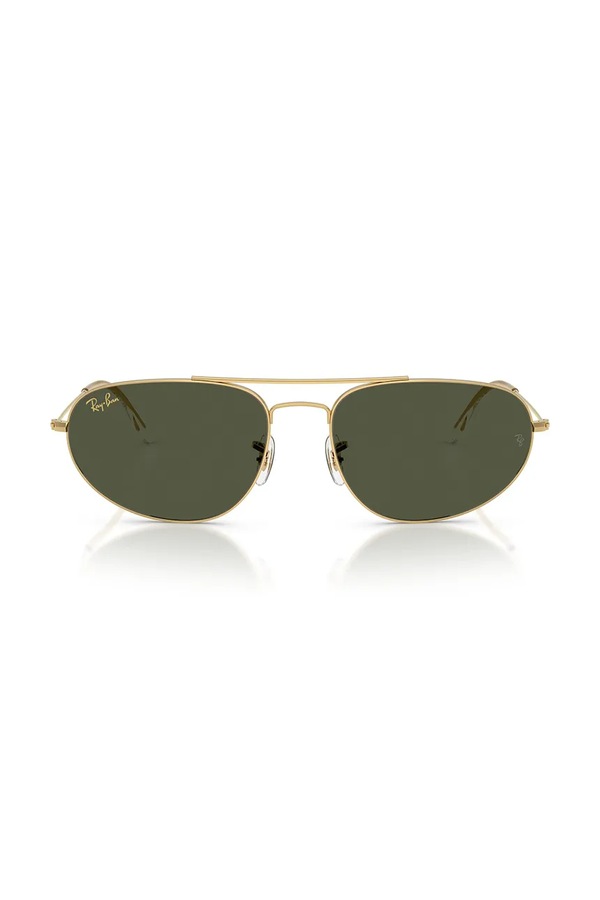 Сонцезахисні окуляри Ray-Ban колір золотий фото 4
