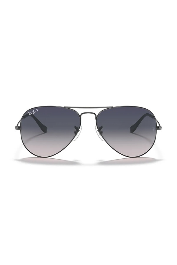 Сонцезахисні окуляри Ray-Ban AVIATOR LARGE METAL колір сірий фото 2
