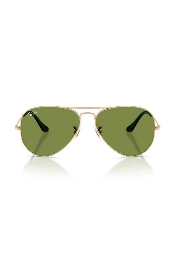 Сонцезахисні окуляри авіатори Ray-Ban AVIATOR LARGE METAL колір золотий