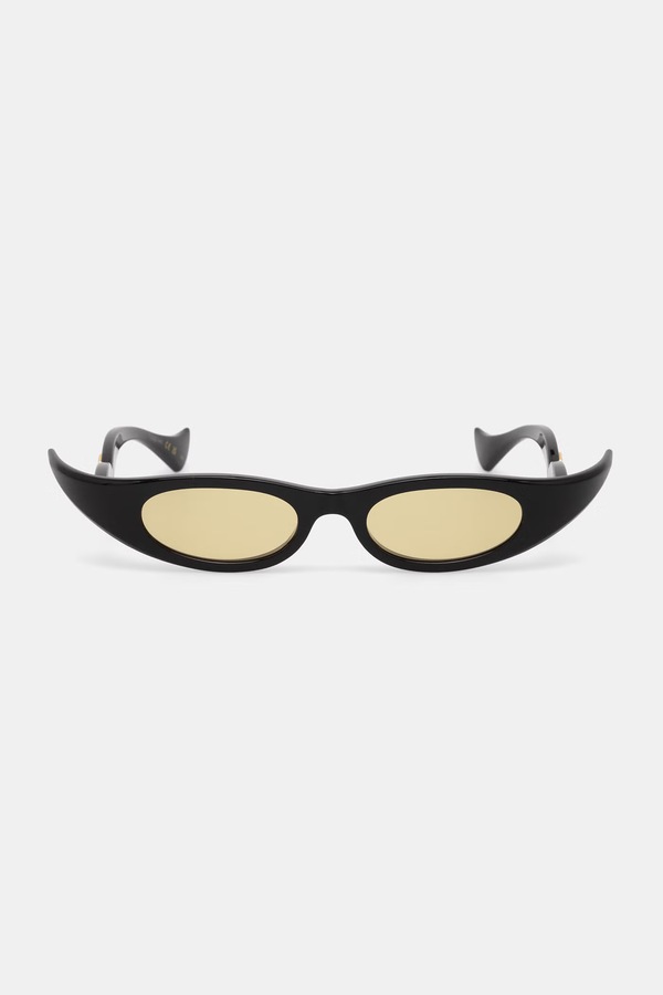Сонцезахисні окуляри Valentino Eyewear колір чорний