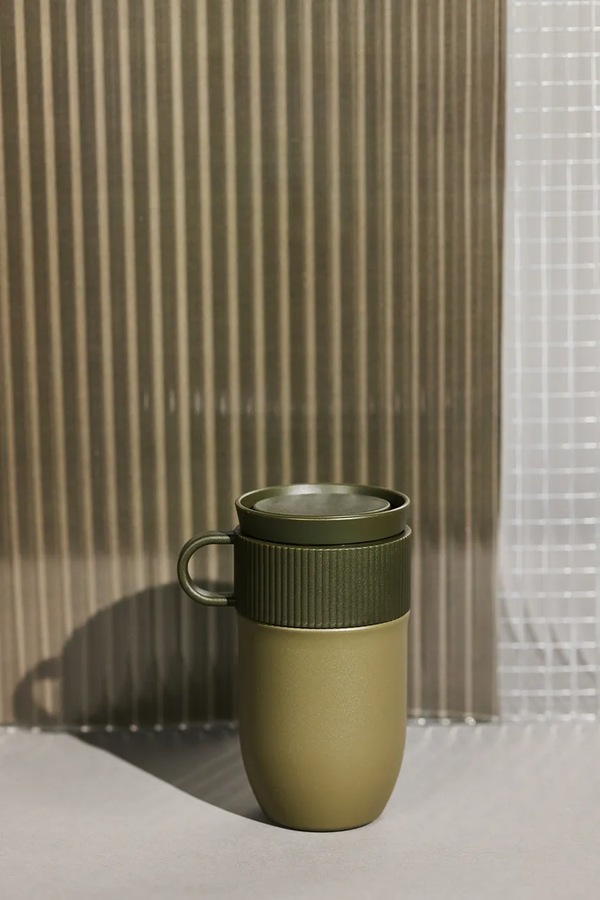 Термокружка Sagaform Ted 280 ml колір зелений фото 2