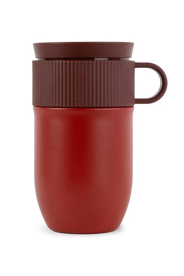 Термокружка Sagaform Ted 280 ml колір бордовий
