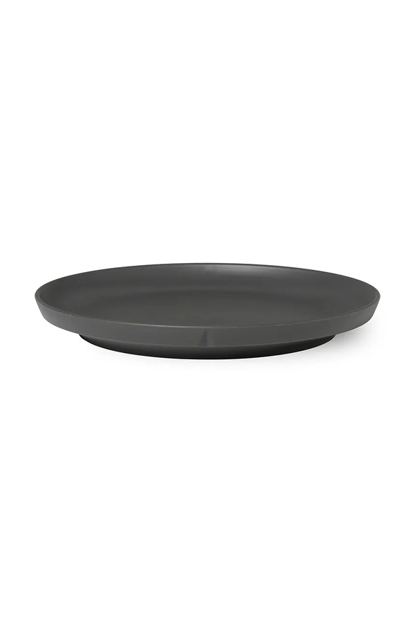Тарілка Rosendahl Grand Cru Circular Renew 2-pack колір сірий фото 2