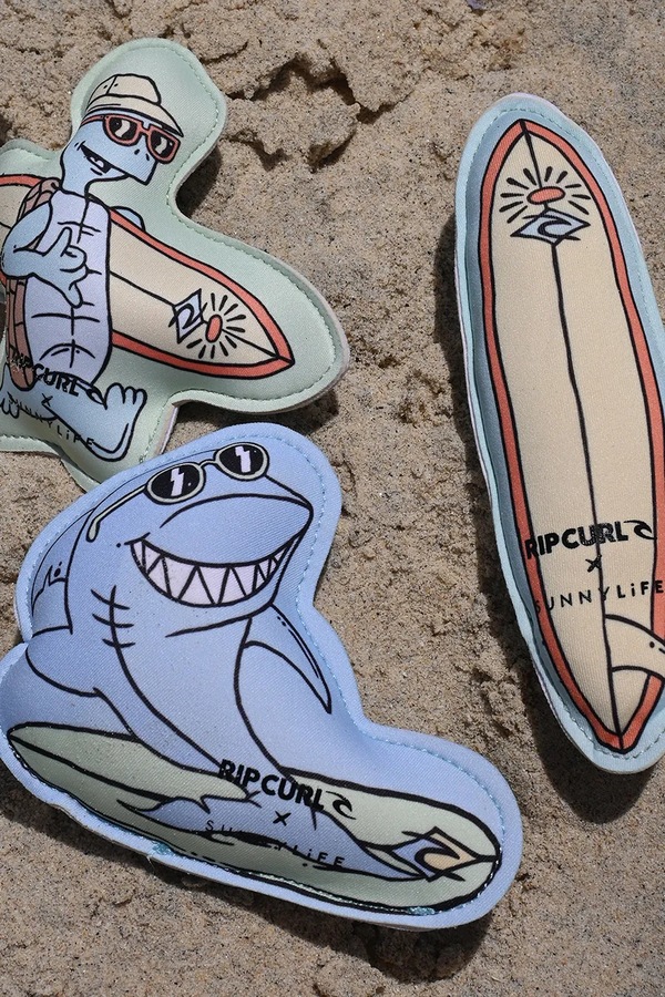 Набір дитячих іграшок для купання SunnyLife Shred Turtle Aqua x Rip Curl 3-pack фото 4
