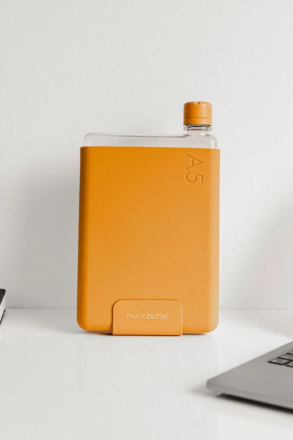 Пляшка для води memobottle Original A5 750 ml колір помаранчевий фото 2