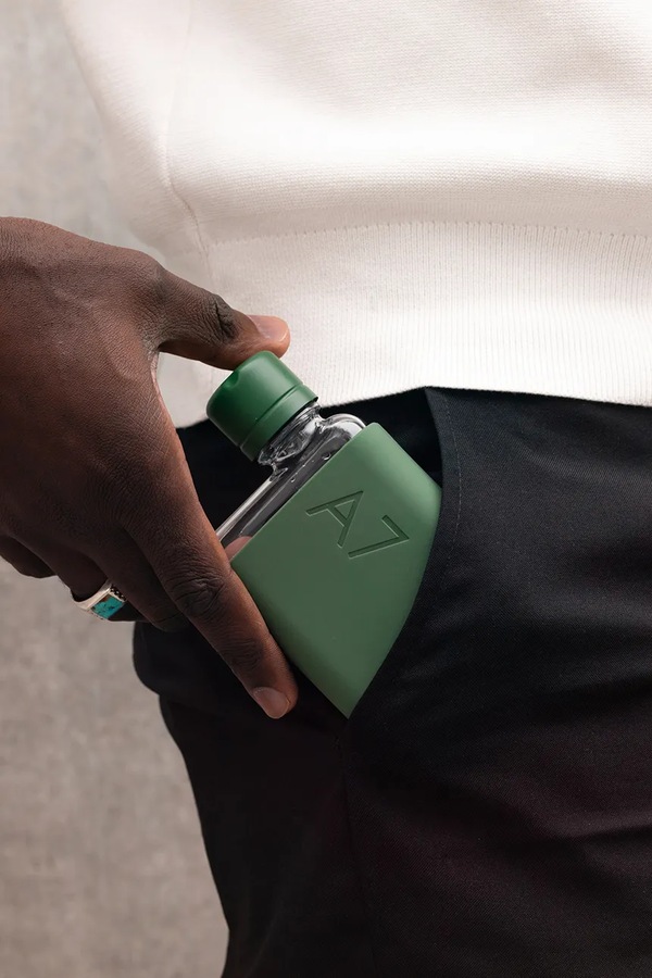 Пляшка для води memobottle Original A7 180 ml колір зелений фото 2
