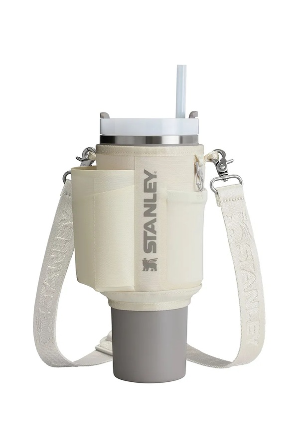 Чехол с ремешком для термочашки Stanley The All-Day Quencher Carry-All 1,18 l цвет бежевый