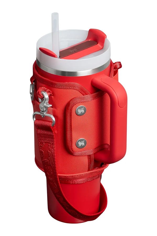 Чохол із ремінцем для термочашки Stanley The All-Day Quencher Carry-All 1,18 L колір рожевий