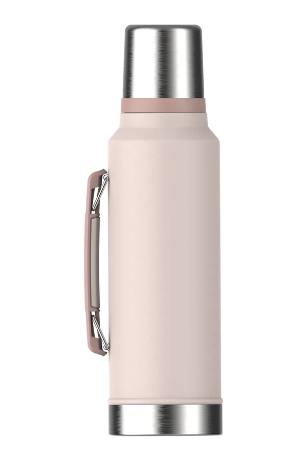 Термопляшка Stanley The Legendary Classic Bottle 1,4 l колір рожевий