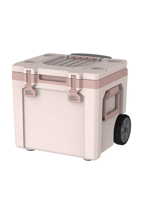 Переносной холодильник на колесах Stanley The Easy-Carry Outdoor Wheeled Cooler цвет розовый