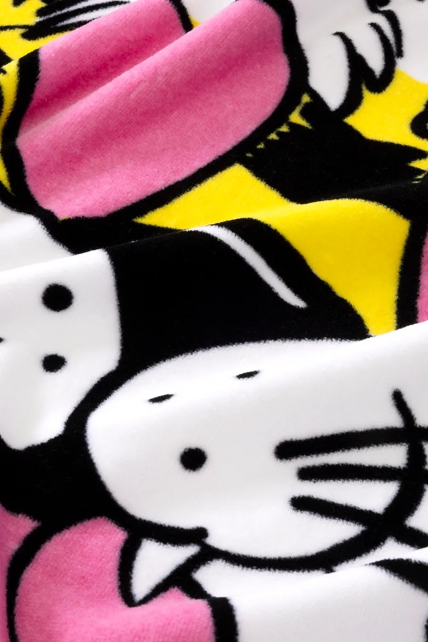 Хлопковый пляжный полотенце Kenzo KTIGERSM 100 x 170 cm цвет белый фото 2