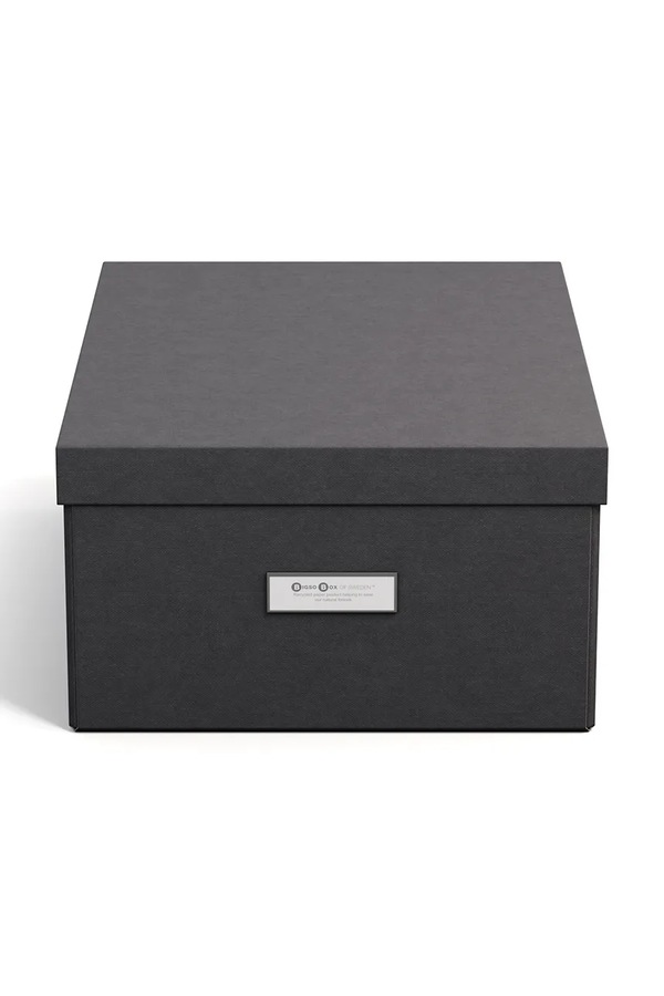 Коробка для зберігання Bigso Box of Sweden L колір чорний