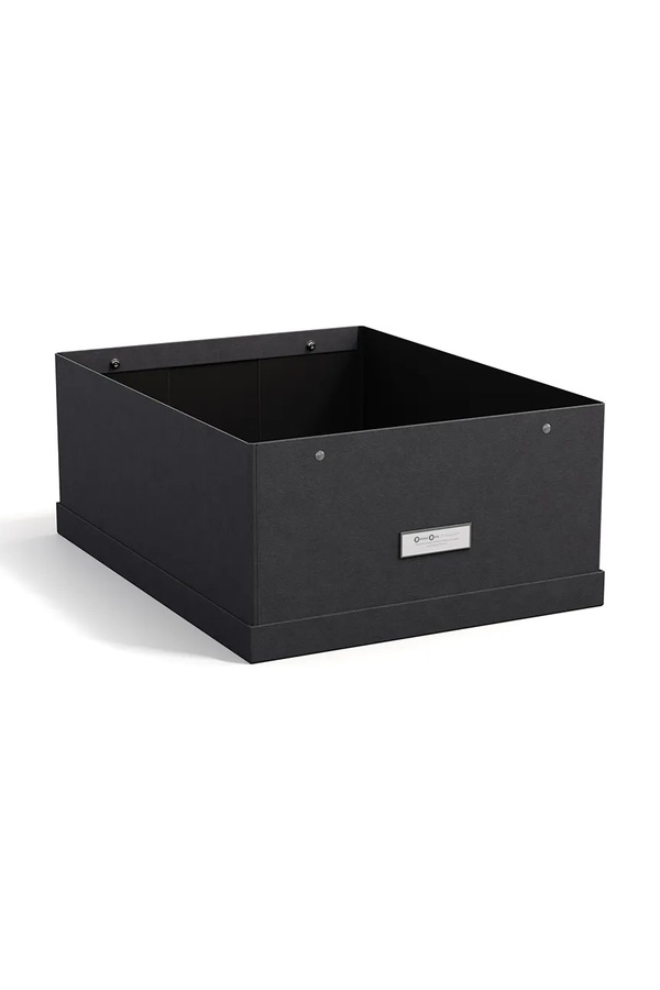 Коробка для зберігання Bigso Box of Sweden XL колір чорний фото 3