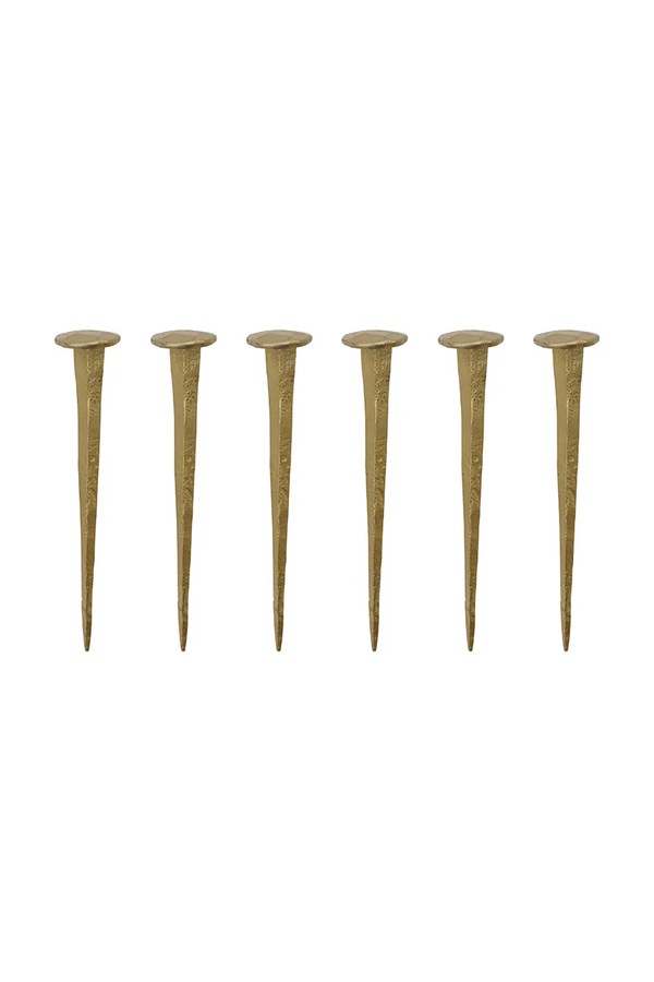 Набір настінних вішалок House Doctor HDWall 8 cm 6-pack колір зелений