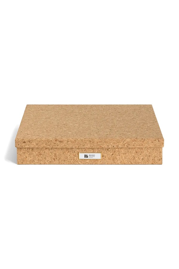 Коробка для зберігання Bigso Box of Sweden Sverker A3 43,5 x 31 x 8,5 cm колір коричневий