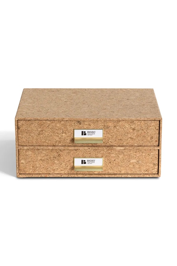Настільний органайзер Bigso Box of Sweden Birger 33 x 25,5 x 14,5 cm колір коричневий