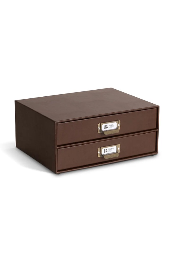 Настільний органайзер Bigso Box of Sweden Birger 33 x 25,5 x 14,5 cm колір коричневий