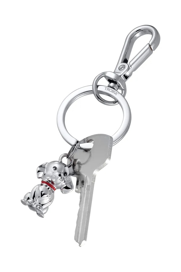 Брелок для ключів з металу Troika 11 x 3,5 cm