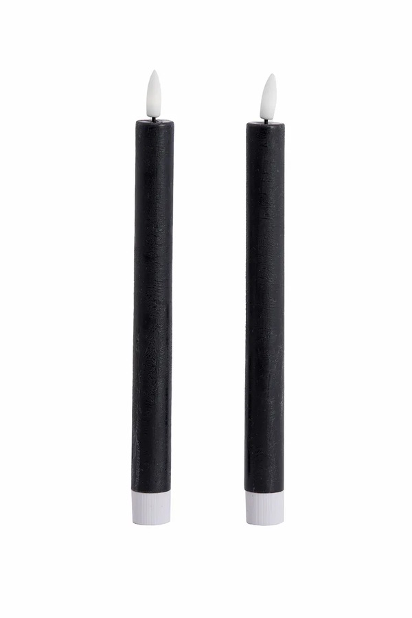 Набір свічок Light & Living led Light & Living Alira 22 cm 2-pack колір чорний