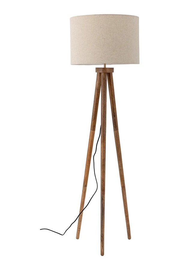 Лампа підлогова з дерева манго Bloomingville 46 x 156 cm
