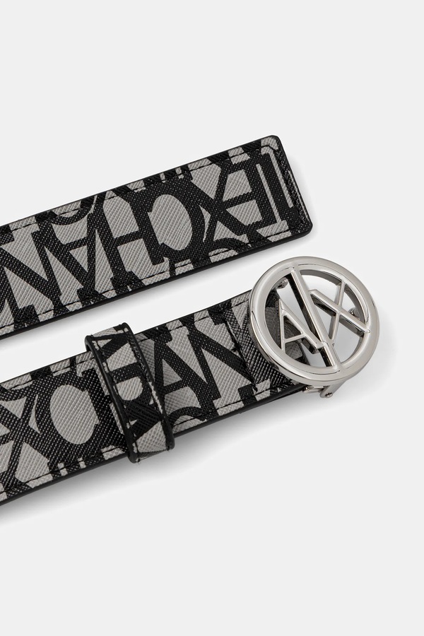 Ремінь Armani Exchange колір чорний