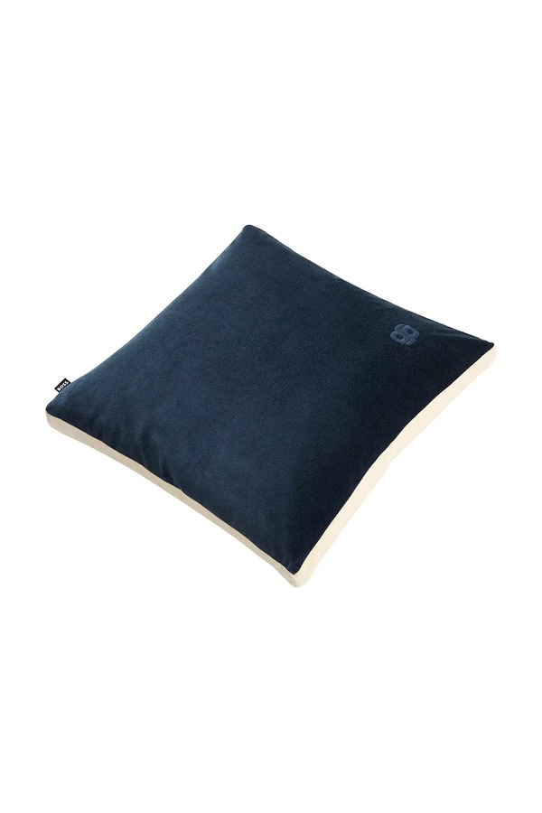 Наволочка на подушку з бавовною BOSS BVELVET Midnight 43 x 43 cm колір синій фото 2
