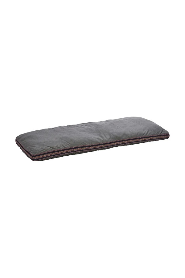 Декоративна подушка для лавки Madam Stoltz 60 x 140 cm колір зелений