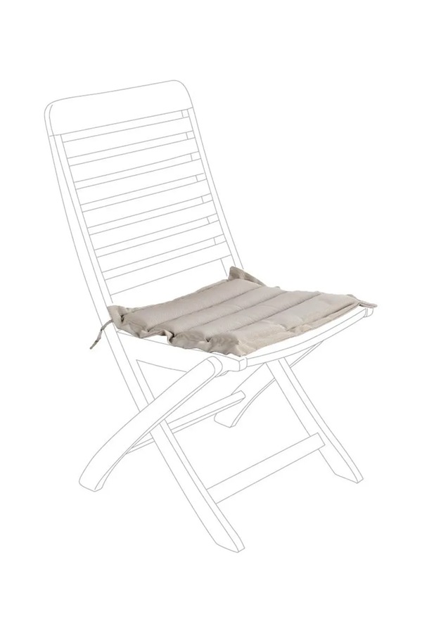 Подушка на стул из пластика Bizzotto 42 x 42 x 3 cm