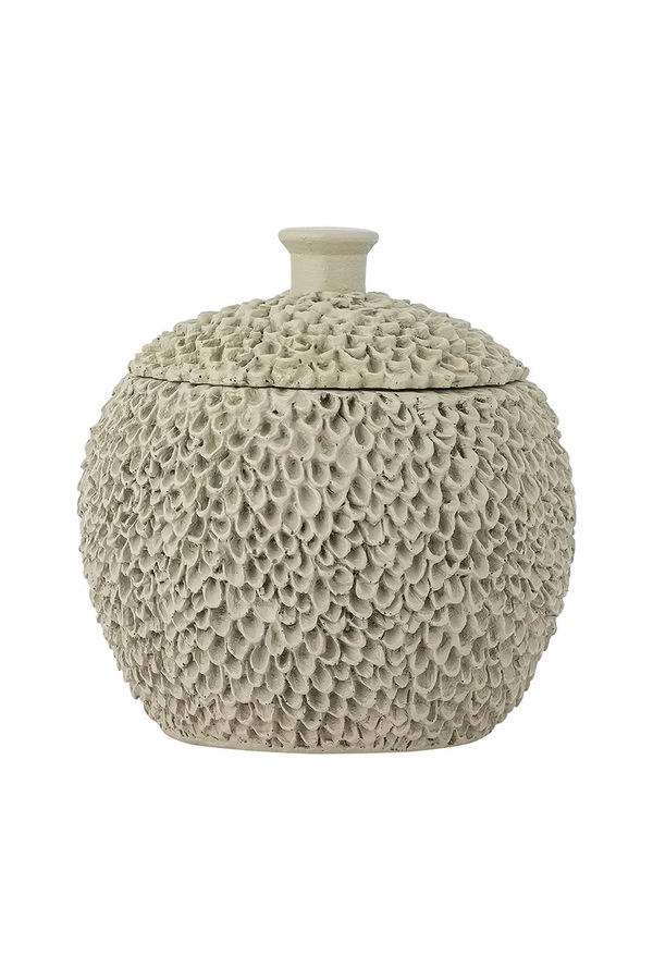 Контейнер с крышкой Bloomingville Briar 12,5 x 13 cm цвет серый