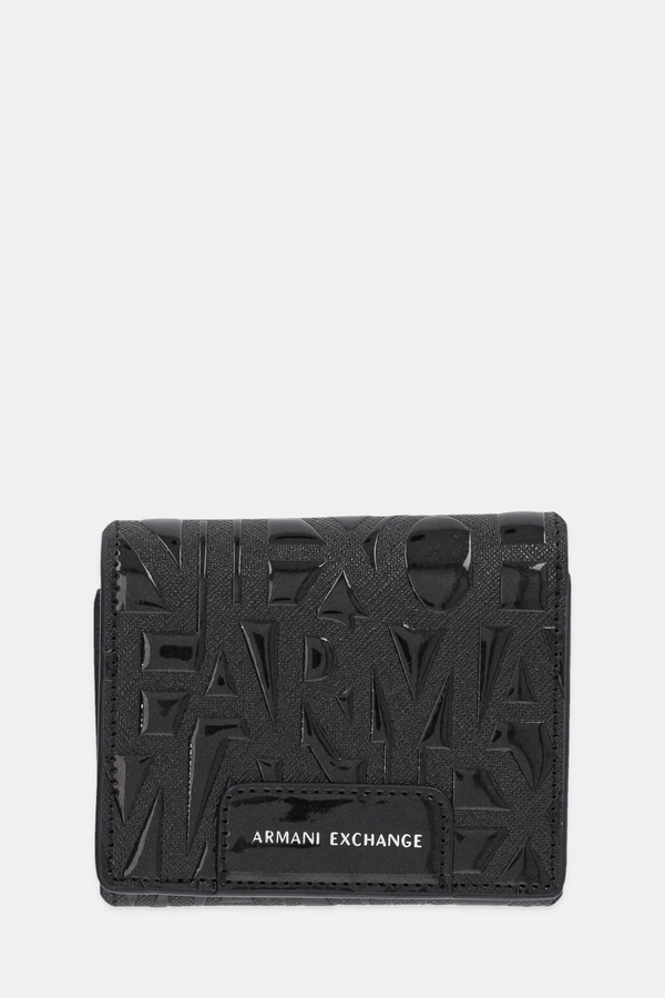 Гаманець Armani Exchange колір чорний