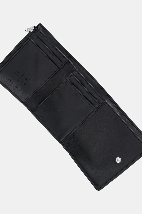 Гаманець Armani Exchange колір чорний фото 4