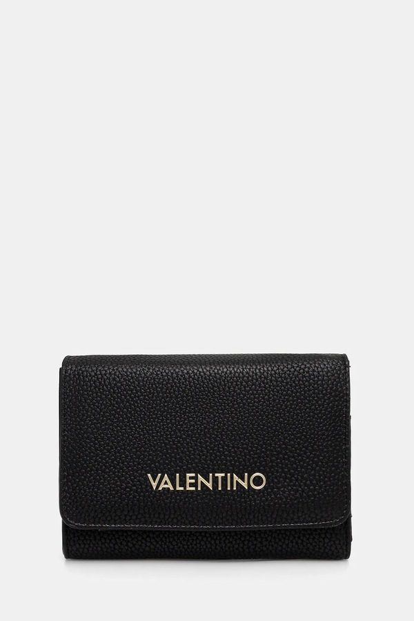 Гаманець жіночий зі штучної шкіри Valentino Bags колір чорний