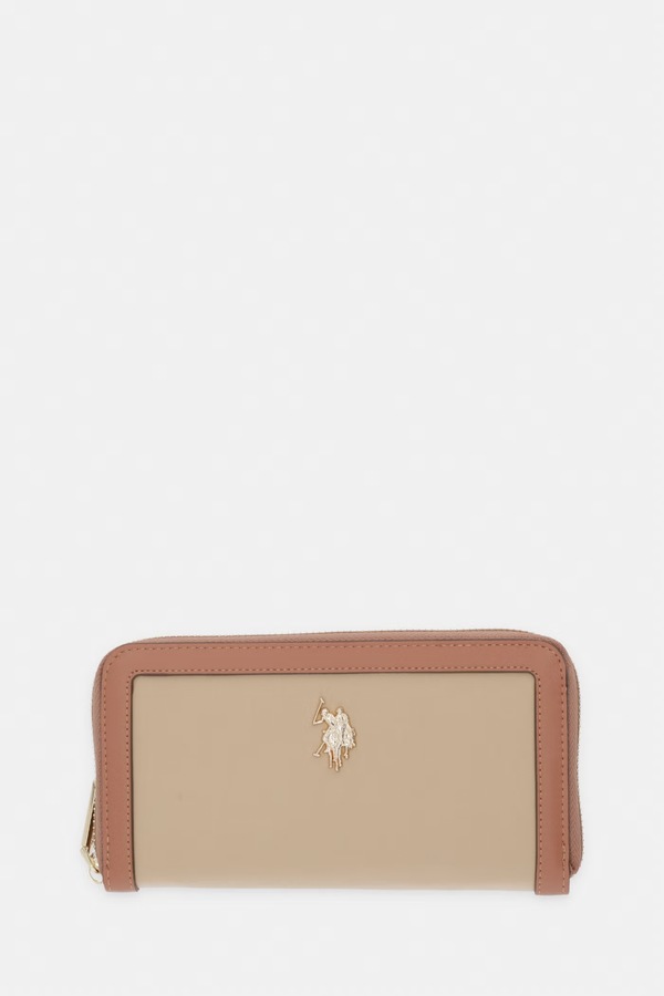 Кошелек женский U.S. Polo Assn. Houston цвет зеленый