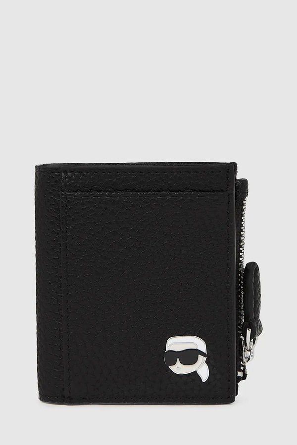 Гаманець Karl Lagerfeld IKON колір чорний