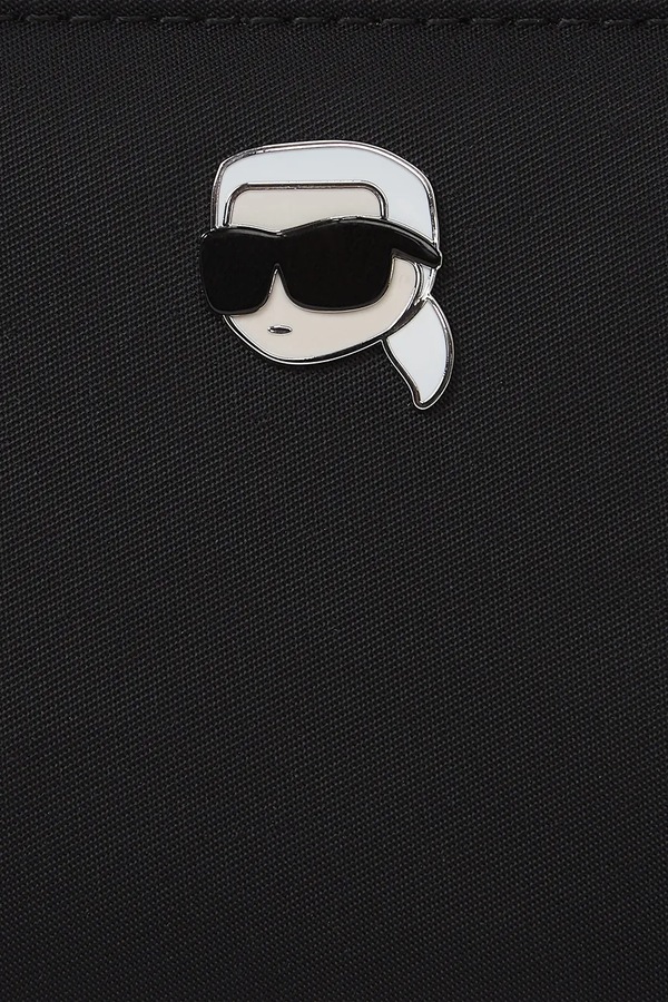 Гаманець Karl Lagerfeld IKON колір чорний