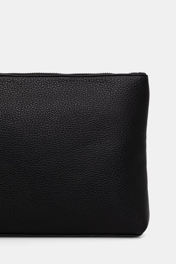 Сумка чоловіча зі штучної шкіри Armani Exchange колір чорний фото 2